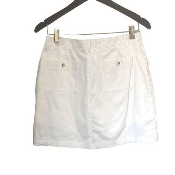 Dockers Off White Mini Skort Size 6P New Casual Stretch - Picture 2 of 9